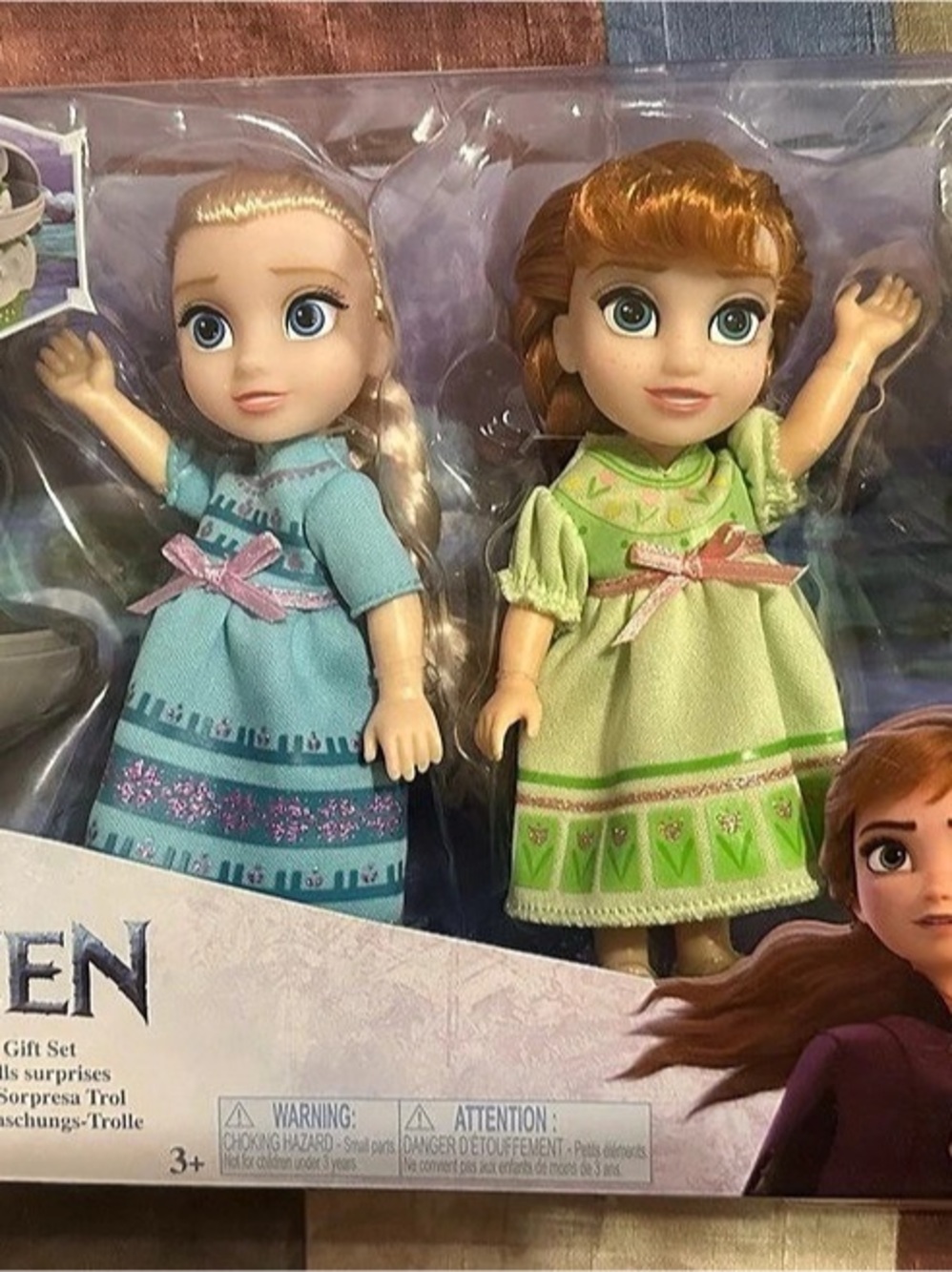 Disney Frozen Petite Surprise Trolls Gift Set Frozen Doll & Troll Gift or collec